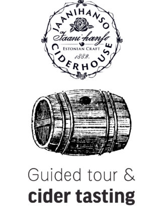 Tour and tasting for up to 15 people