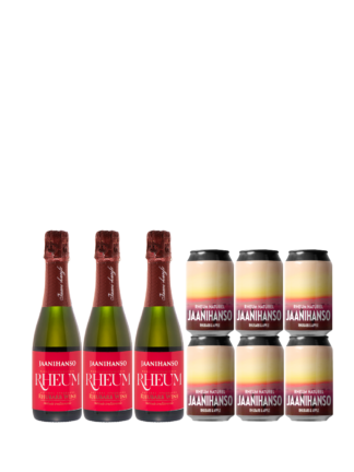 Sparkling rhubarb set